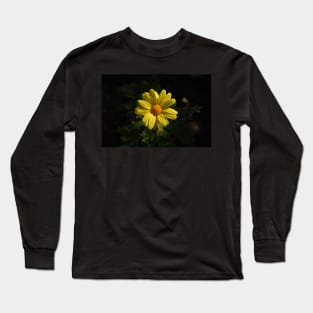 Brilliant Yellow Flower Long Sleeve T-Shirt